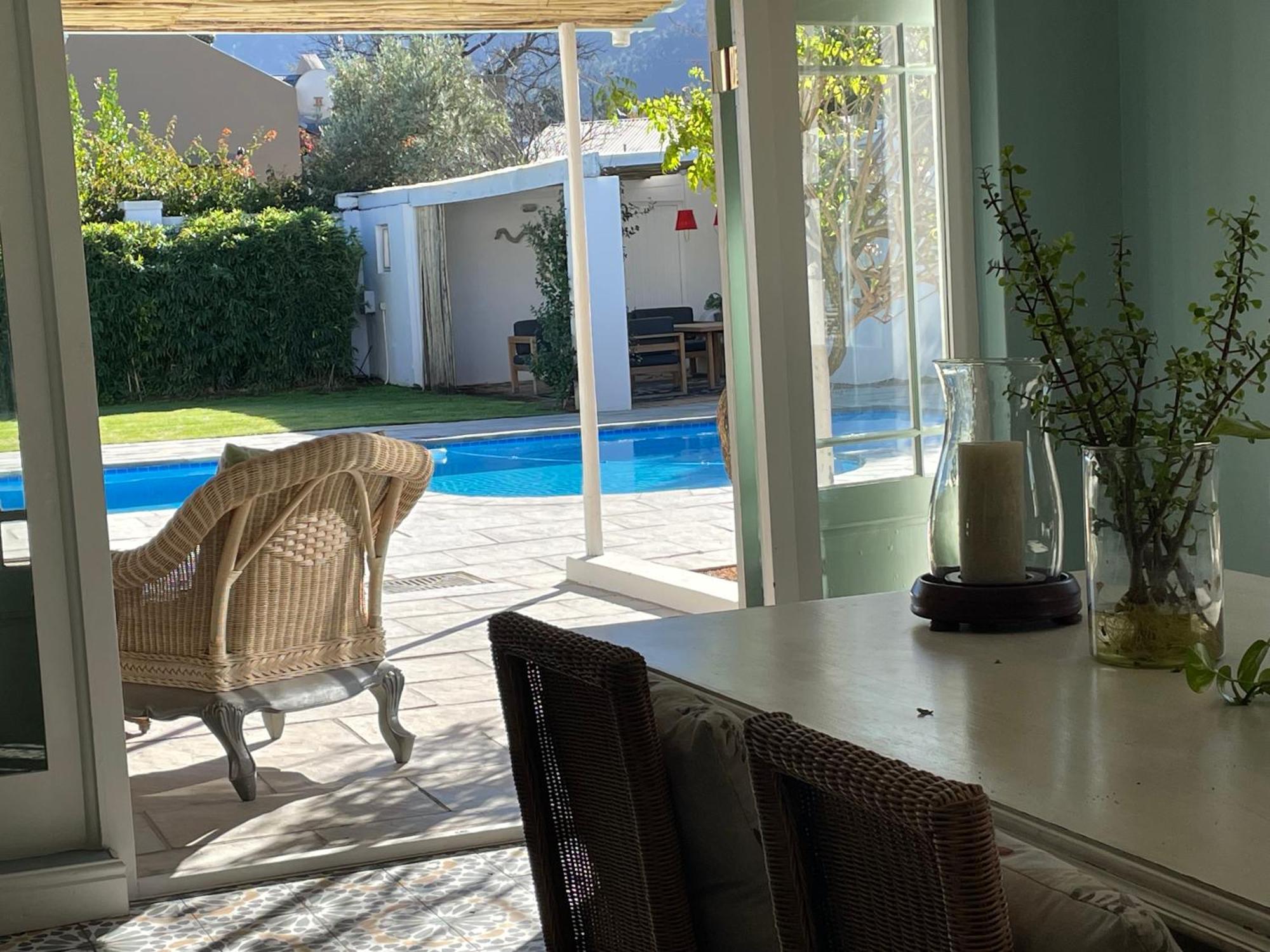 Largest One Bed Apartment & Private Pool In The Hoek Franschhoek Exteriör bild